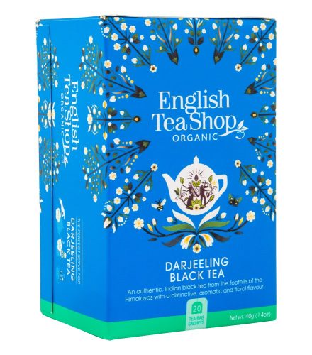 English Tea Shop Darjeeling Bio Fekete Tea 20 db