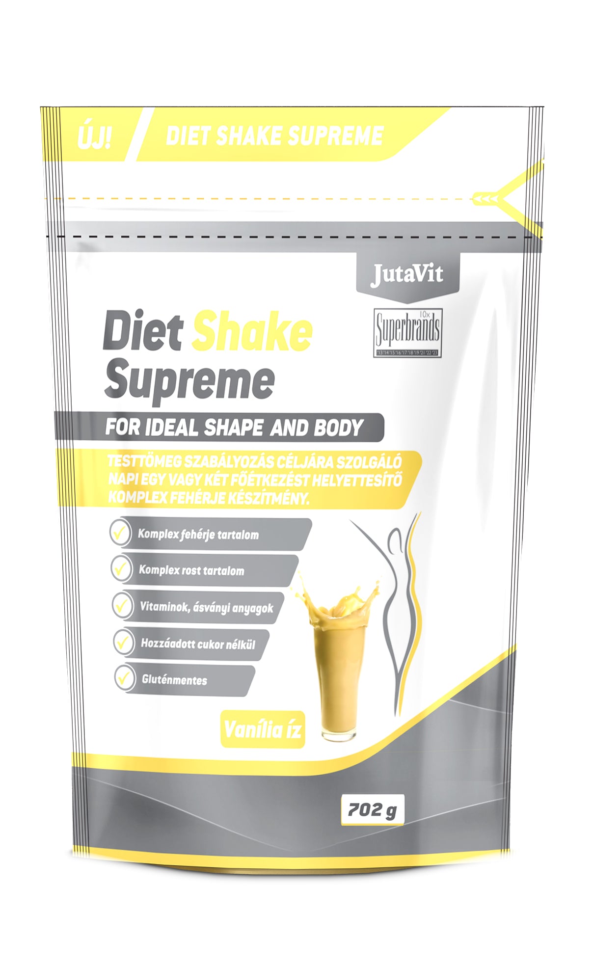 Jutavit Diet Shake Supreme Vanília íz ( 720g )