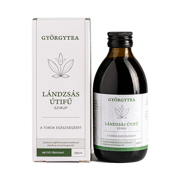 GYÖRGYTEA LÁNDZSÁS ÚTIFŰ SZIRUP 250ml