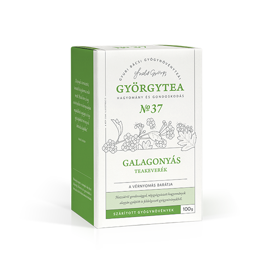 GYÖRGYTEA Galagonyás teakeverék (A vérnyomás barátja) 100g