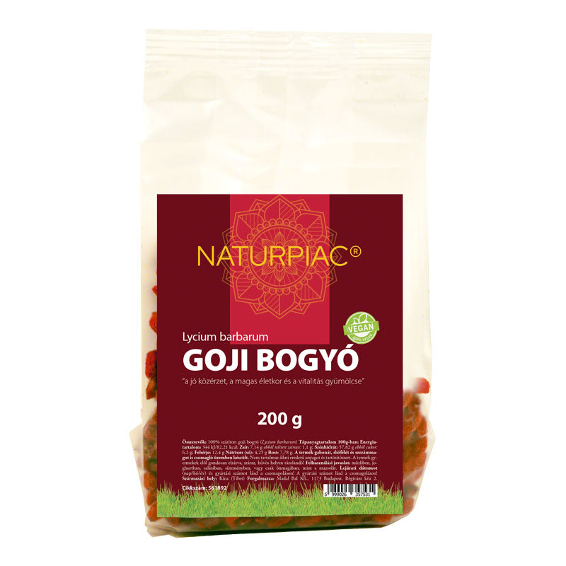 Naturpiac Goji Bogyó 200g