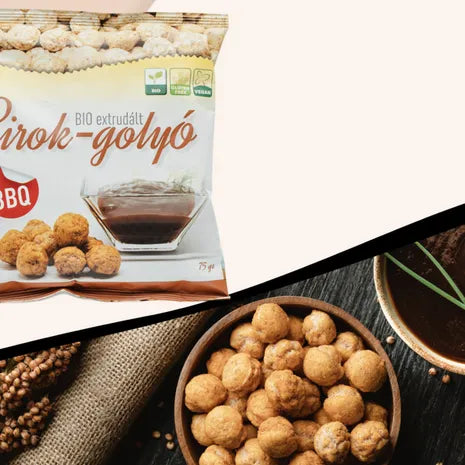 Agroszemek Bio extrudált cirok-golyó BBQ 75g