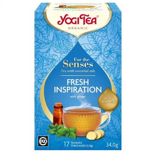 YOGI TEA® BIO TEA AZ ÉRZÉKEKNEK - FRISS INSPIRÁCIÓ 17filter