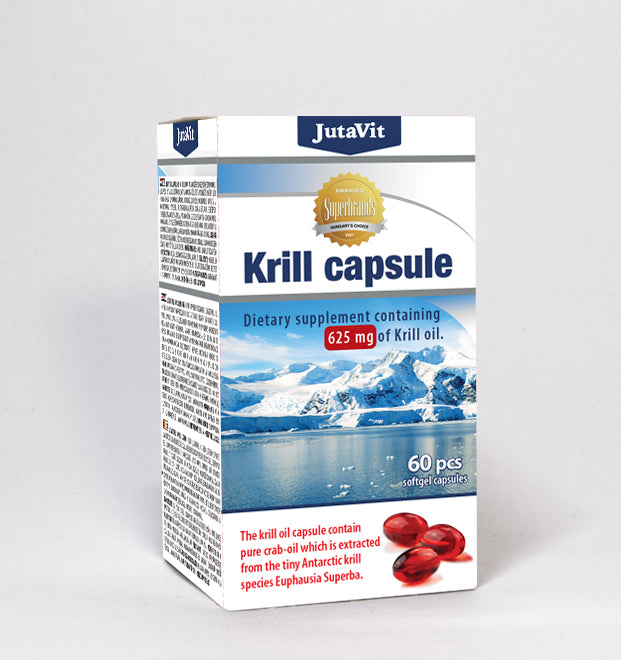 JutaVit Krill olaj 625 mg 60db