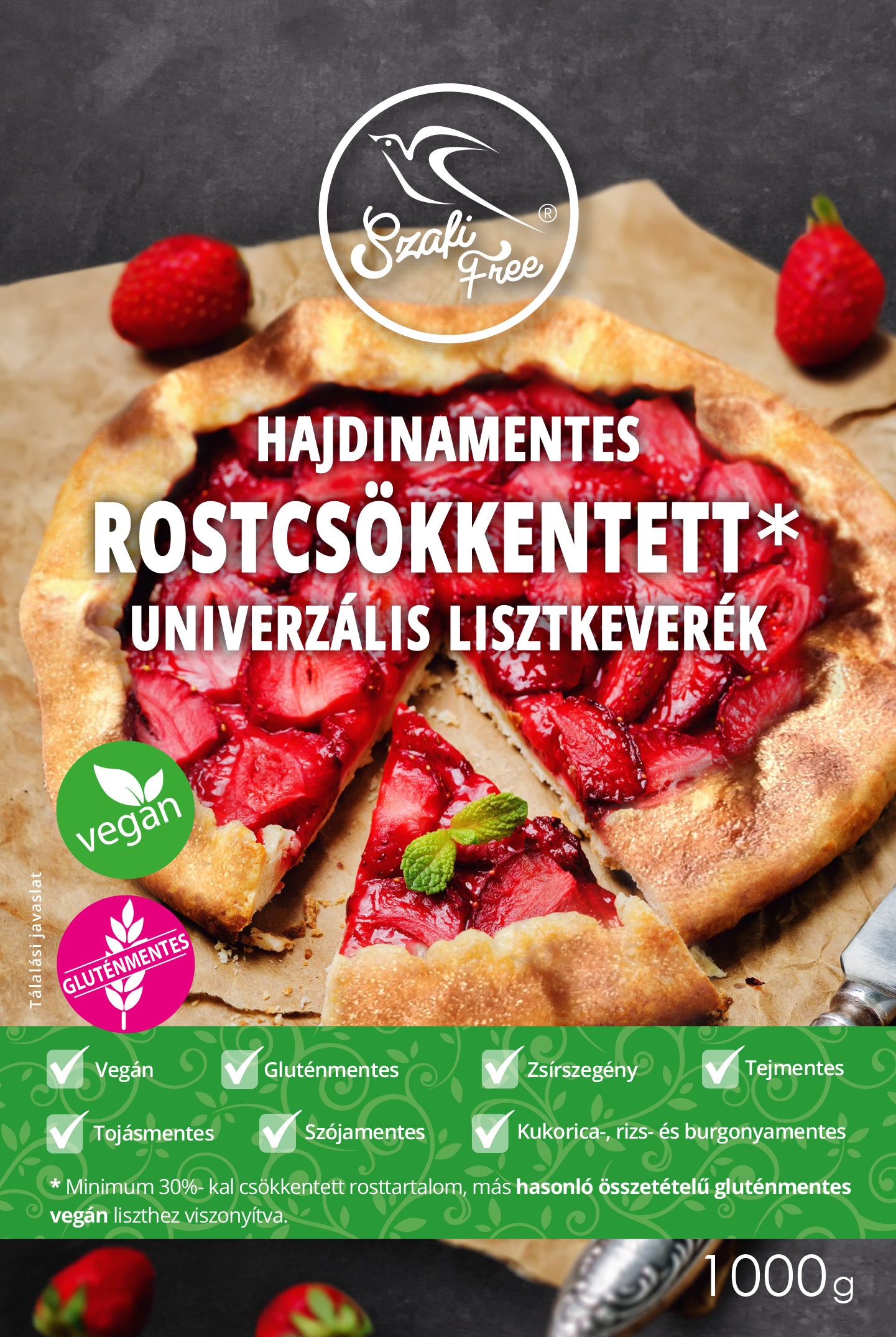 SZAFI FREE HAJDINAMENTES ROSTCSÖKKENTETT UNIVERZÁLIS LISZTKEVERÉK (GLUTÉNMENTES)1000g